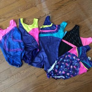 Size 7/8 gymnastics leotards